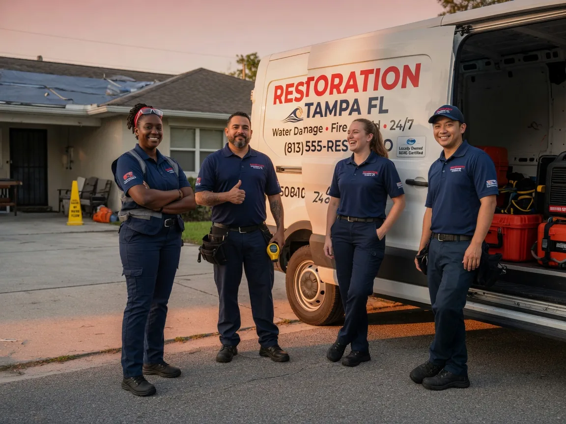 Water Damage Restoration company in Gulfport, MS